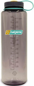 Nalgene Sustain Tritan BPA-Free Water  Made with Material Derived from 50% Plastic Waste (using ISCC certified mass balance), 48 OZ, Wide Mouth, Aubergine - K0LR
