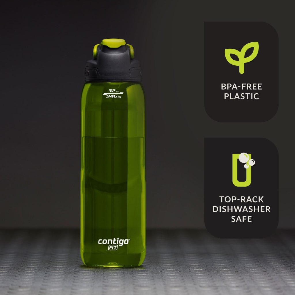 Contigo Fit Water Bottle with AUTOSEAL Lid, 32oz., Bolt - IIGU