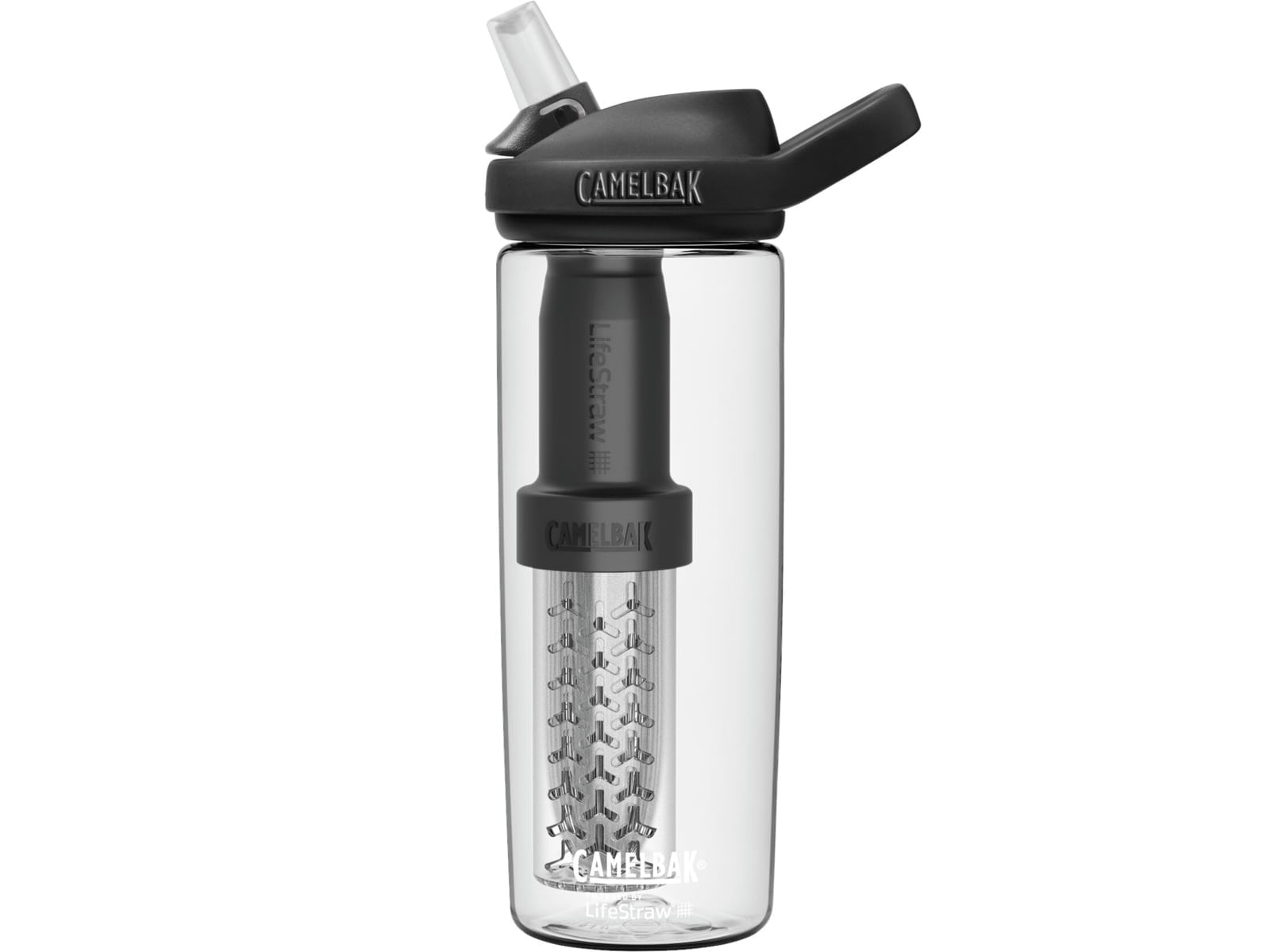 CamelBak eddy+ 20oz Bottle, filtered by LifeStraw, Clear - T7ES