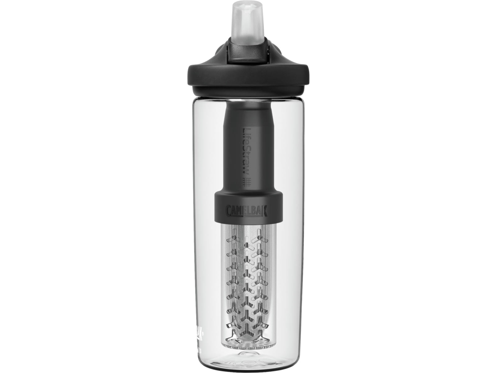 CamelBak eddy+ 20oz Bottle, filtered by LifeStraw, Clear - T7ES