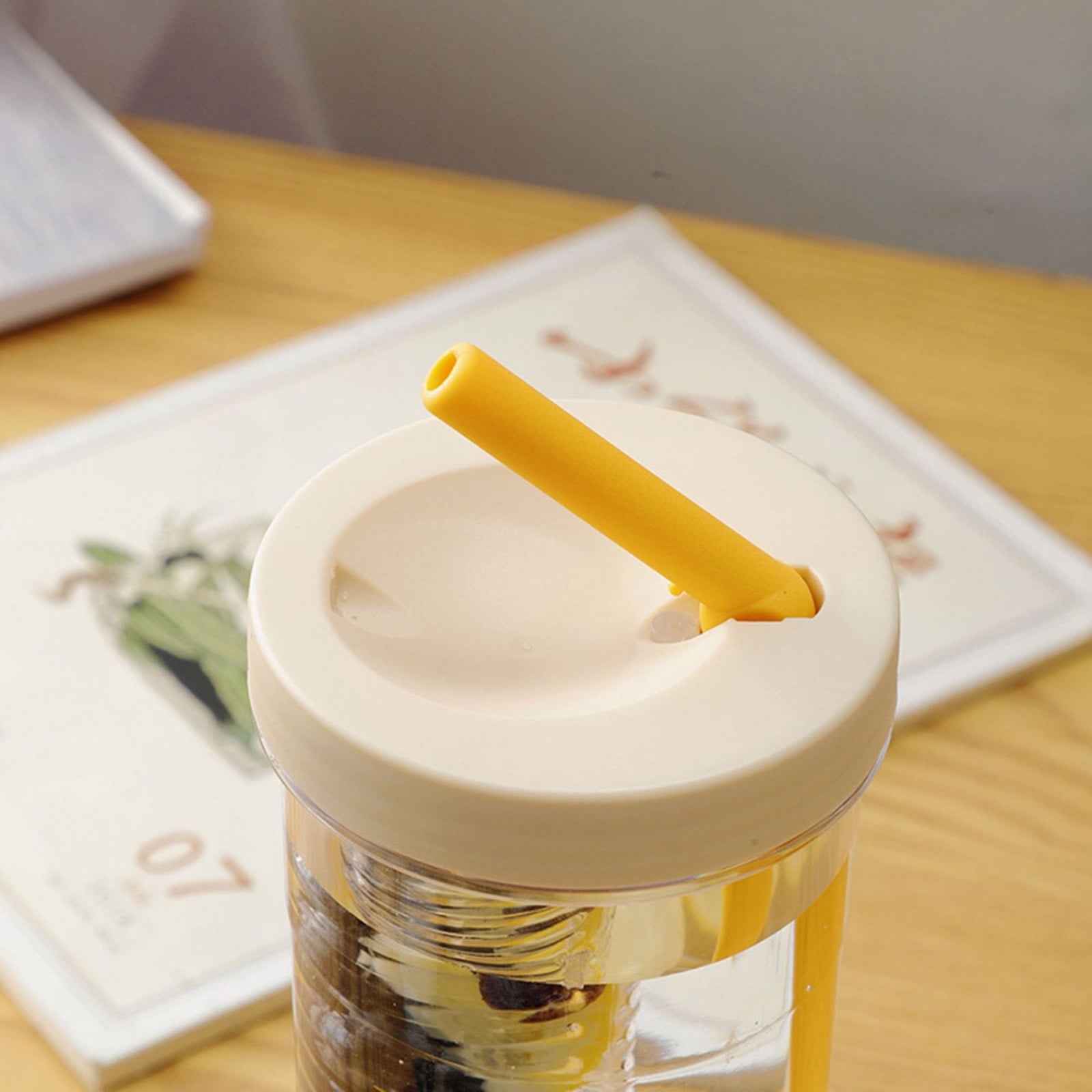 AURIGATE Simple Modern Plastic Tumbler with Lid and Straw Reusable BPA Free Iced Coffee Cups Double Wall Smoothie Cup Gifts for Women Men Him Her Classic Collection - 3YFM