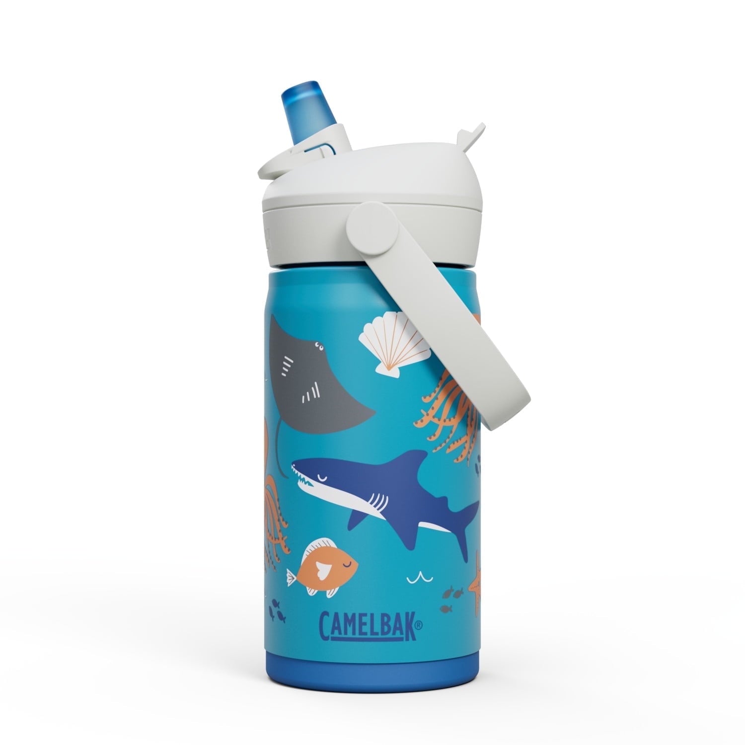 Camelbak Thrive™ Flip Straw Kids Stainless 12oz Water Bottle, Dino Jam - HA5N