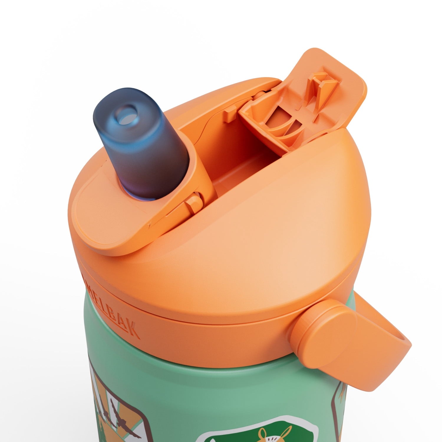 Camelbak Thrive™ Flip Straw Kids Stainless 12oz Water Bottle, Dino Jam - HA5N