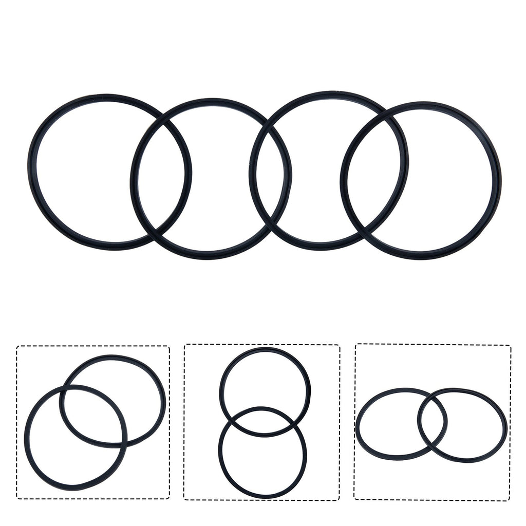 4 Pack Gaskets Compatible for Contigo Snapseal Byron Travel Mug 16oz &amp; 20oz, Replacement Rubber Seal for Contigo Snapseal Lid, Replacement Silicone Part for Contigo Coffee Travel Tumbler - ND9F