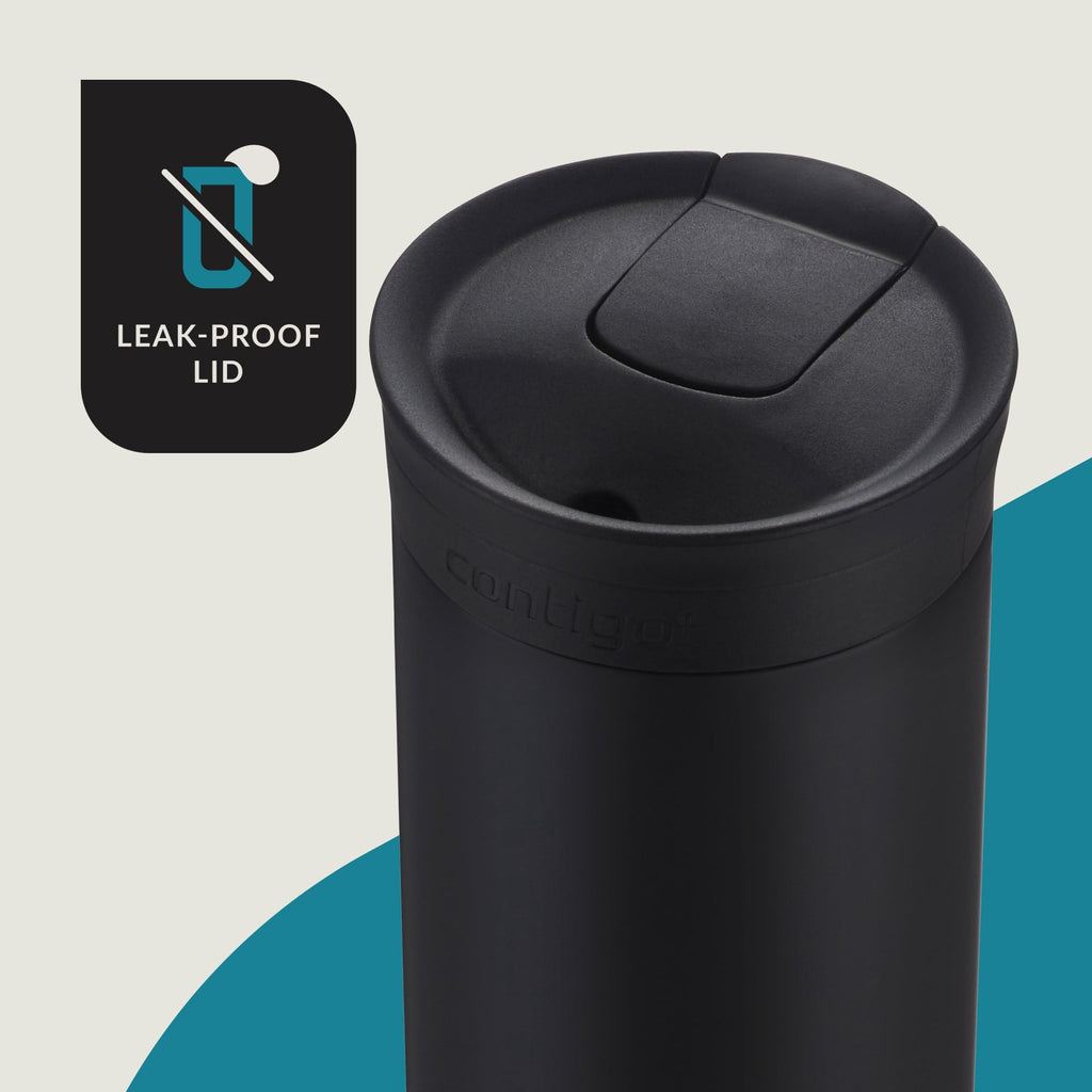 Contigo 16 oz. Huron 2.0 SnapSeal Stainless Steel Travel Mug - Licorice - ZQ5S