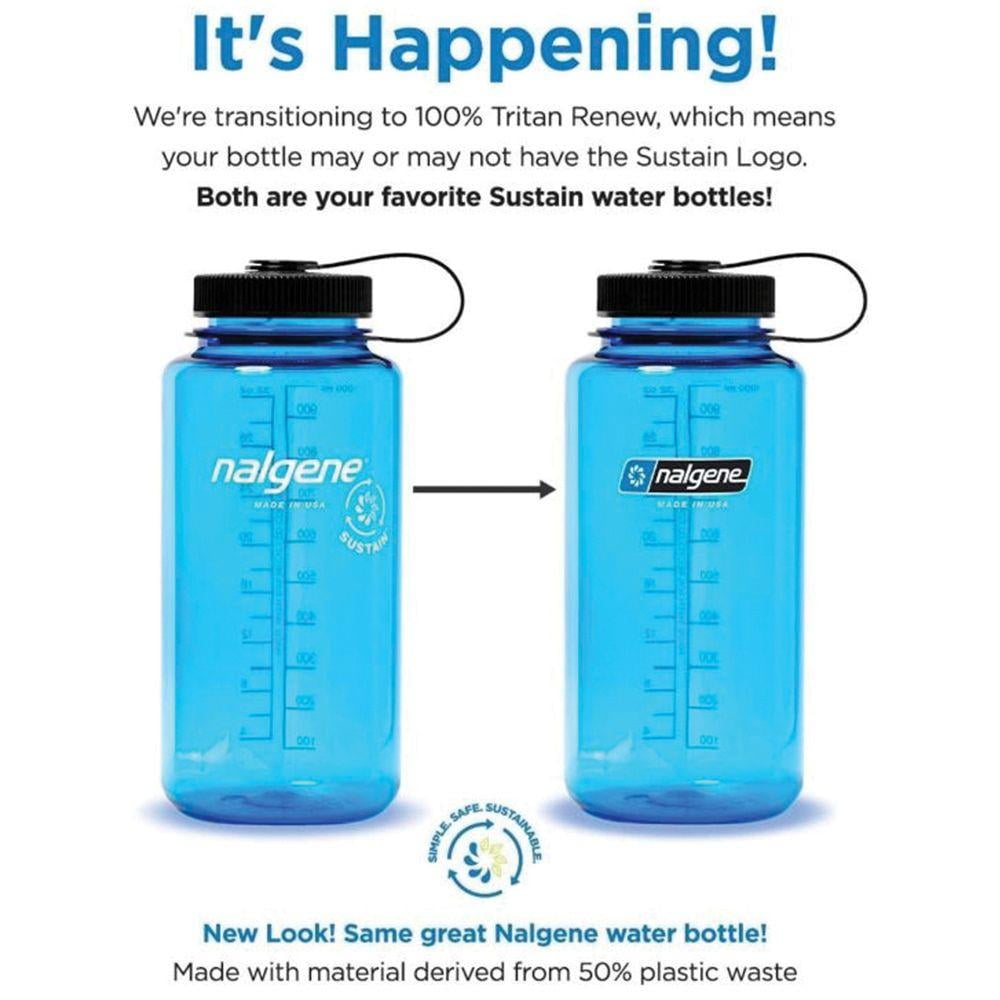 Nalgene 16oz Narrow Mouth Sustain Bottle - INPL