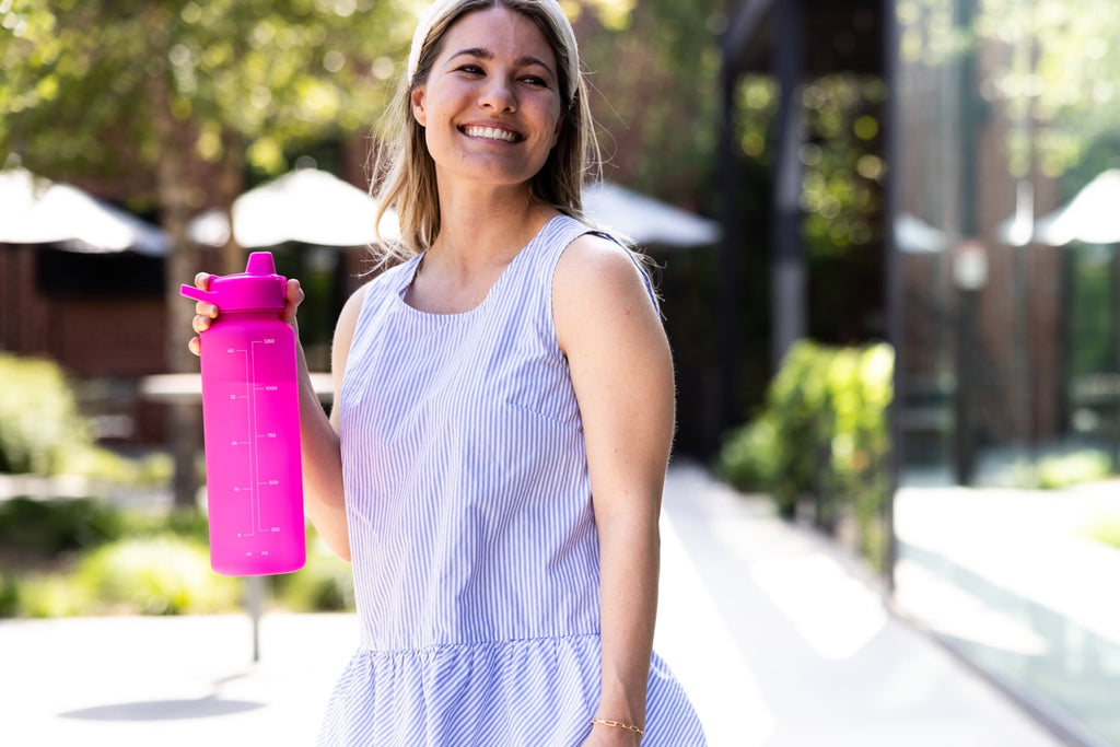 Simple Modern 48 fl oz Reusable Tritan Summit Water Bottle with Silicone Straw Lid|Raspberry Vibes - WY7C