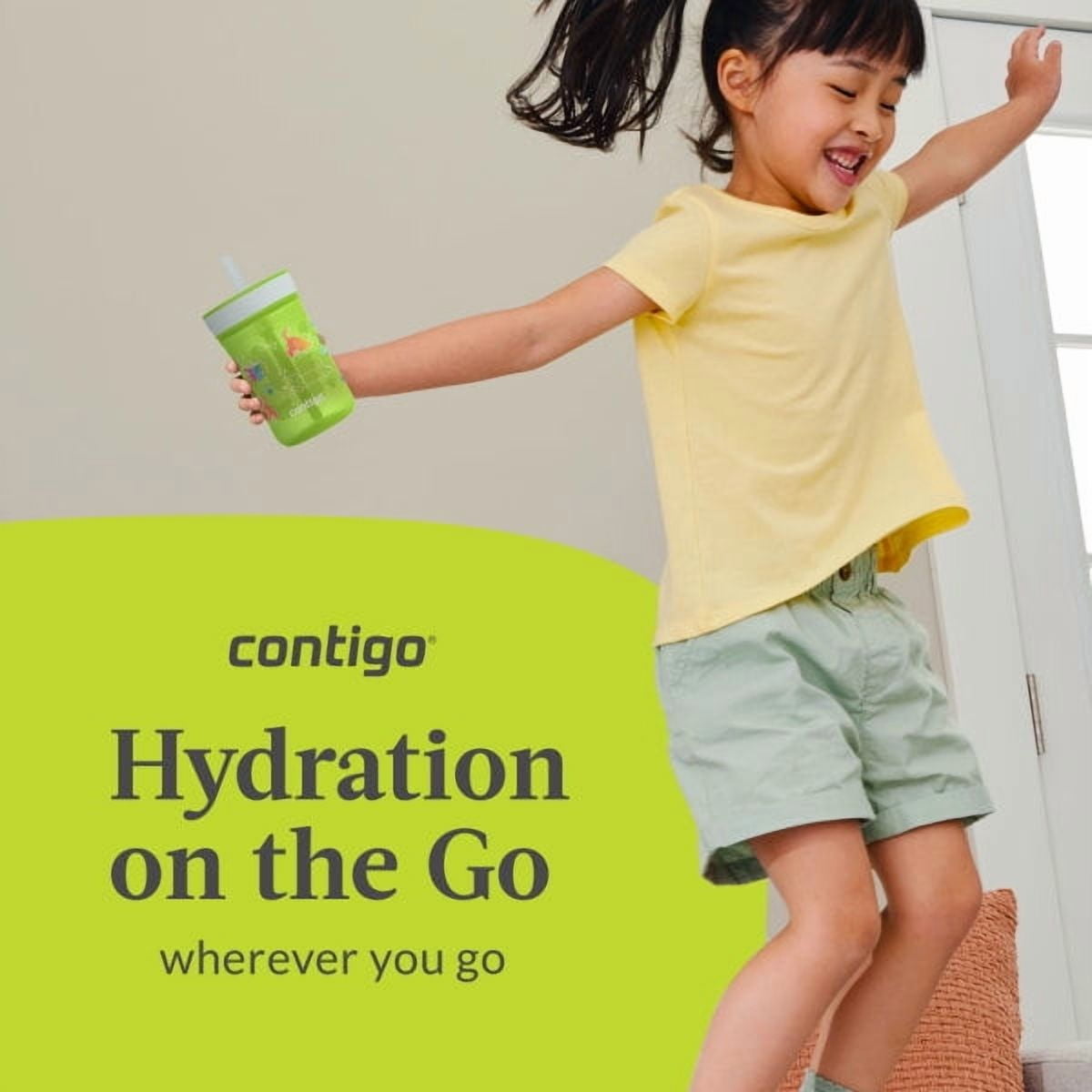 Contigo Kid's 14 oz. Leighton Tumbler 2-Pack - Dogs Doing Things/Spacecraft - EKBB