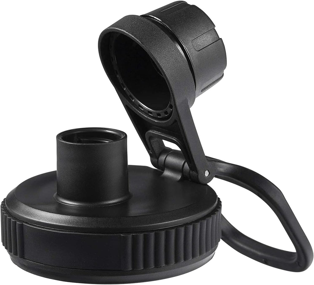 Hydraflow Wide Mouth Spout Twist Chug Nalgene Replacement Lid | Compatible with Nalgene 32 oz Wide Mouth Lid, Hydroflask &amp; Many  Top Water Bottle Brands Sizes 12 16 18 20 32 40 64 Oz - DTOZ