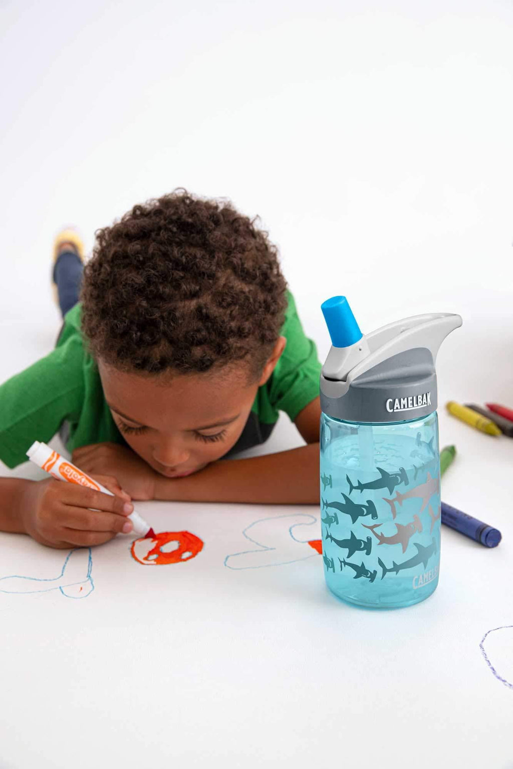 CamelBak Eddy Kids Water Bottle, Airplane Bandits.4 L - 0IPO