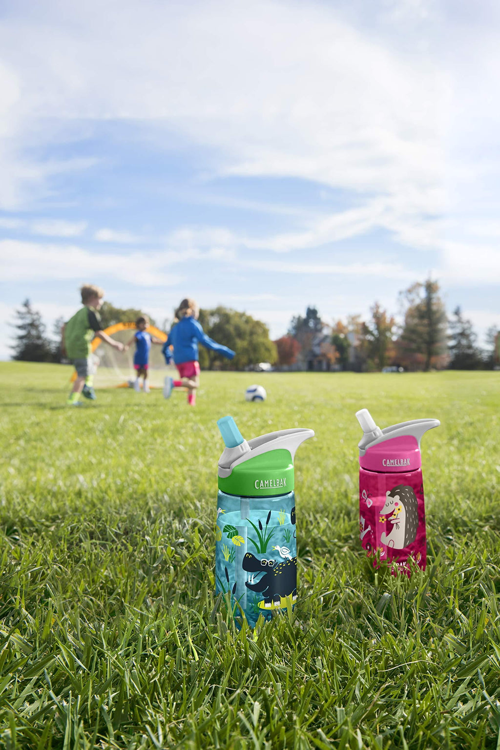 CamelBak Eddy Kids Water Bottle, Airplane Bandits.4 L - 0IPO