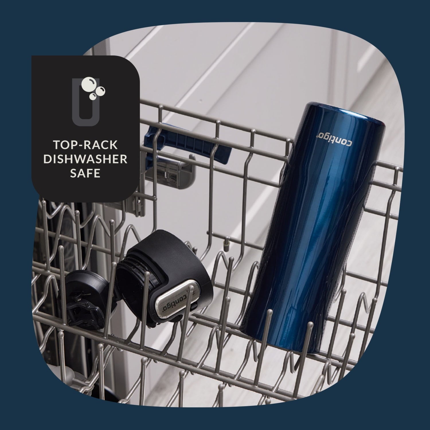Contigo AUTOSEAL West Loop Vacuum-Insulated Stainless Steel Travel Mug with Easy-Clean Lid, 20 oz - 9H9E