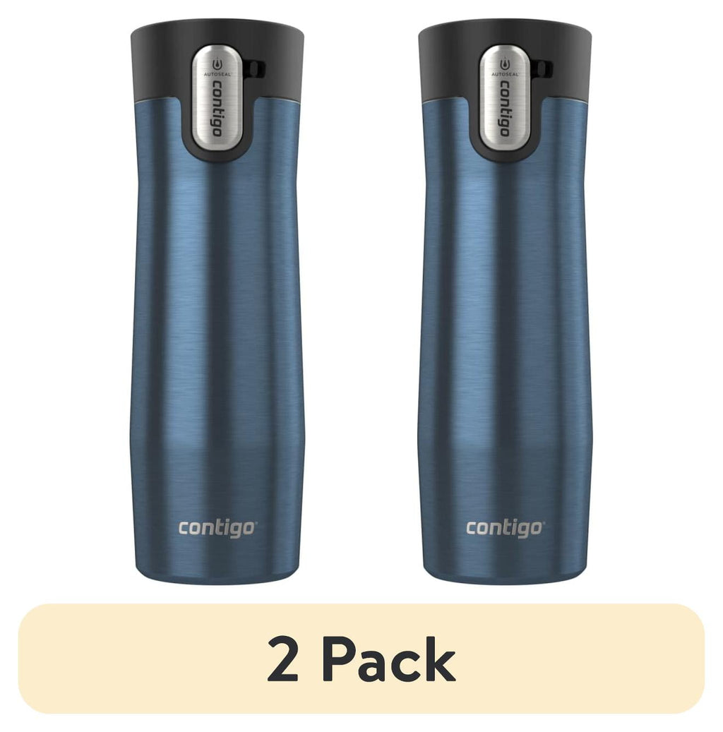 Contigo AUTOSEAL West Loop Vacuum-Insulated Stainless Steel Travel Mug with Easy-Clean Lid, 20 oz - 9H9E