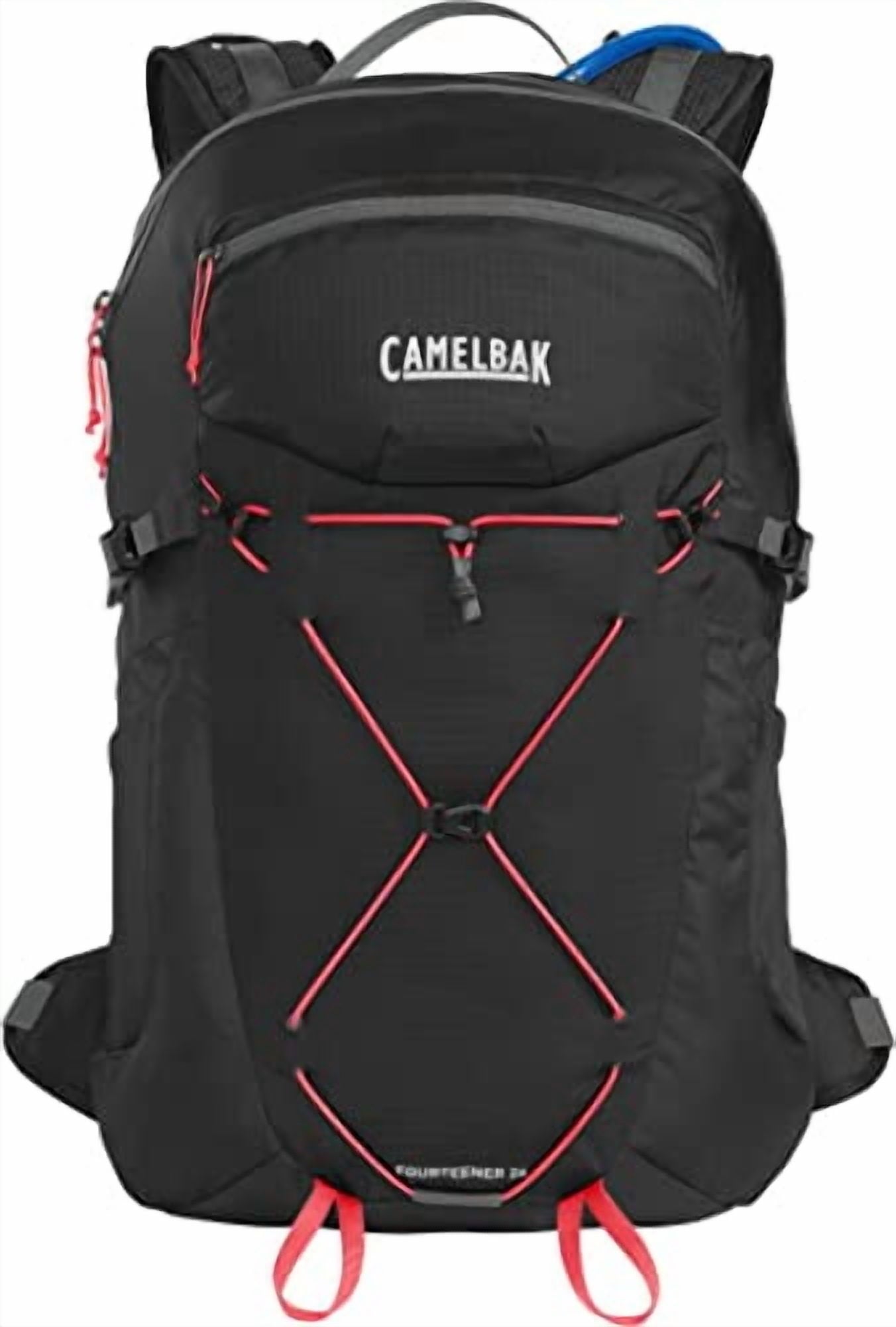 CAMELBAK WOMEN'S FOURTEENER 24 100OZ RESERVOIR HIKING - BLACK/FIERY CORAL - ULLA