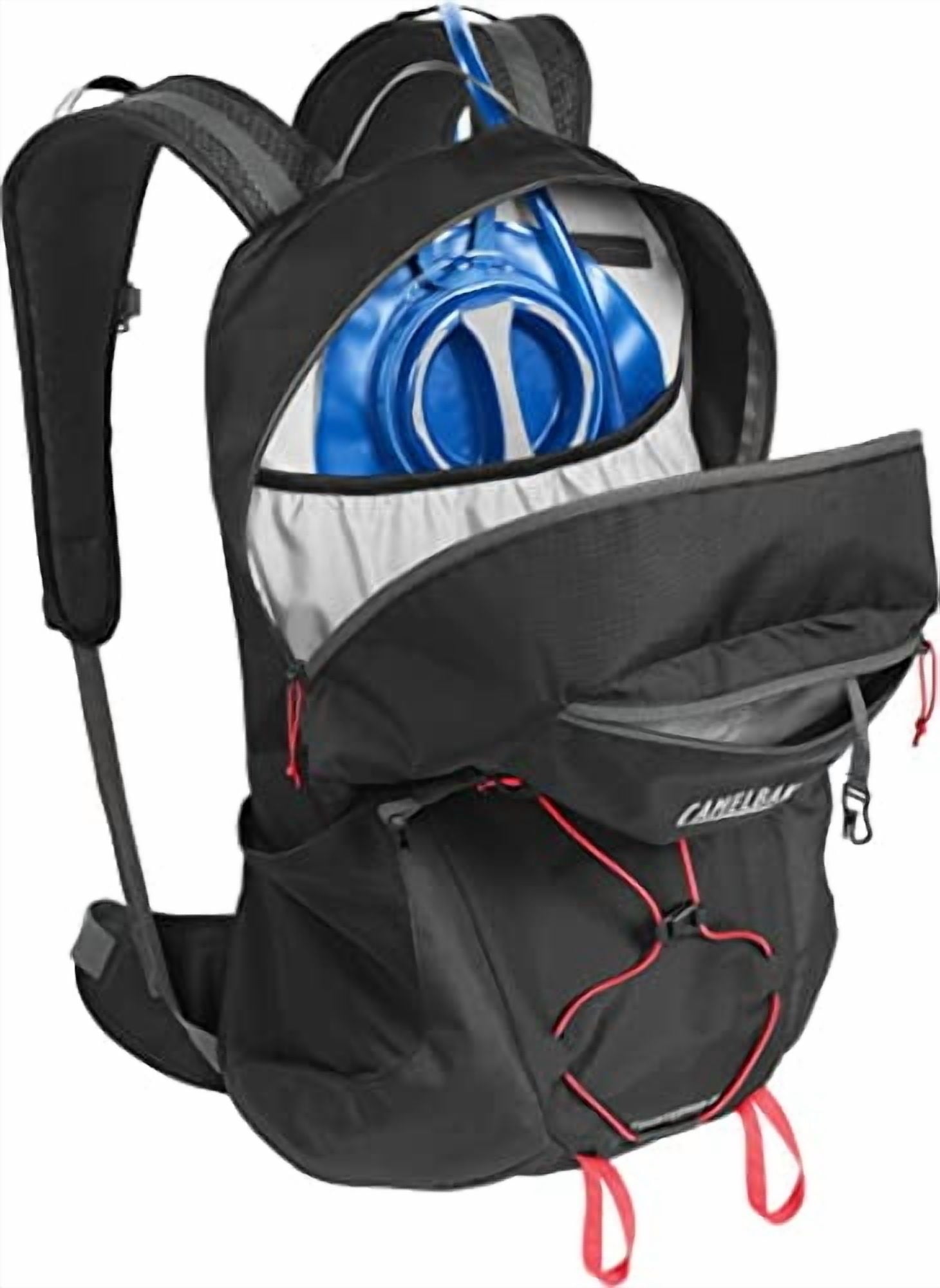 CAMELBAK WOMEN'S FOURTEENER 24 100OZ RESERVOIR HIKING - BLACK/FIERY CORAL - ULLA