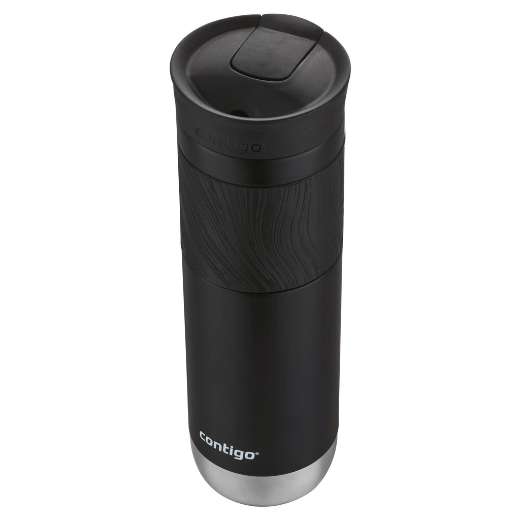 Contigo Byron 2.0 Stainless Steel Travel Mug with SNAPSEAL Lid and Grip in Black, 24 fl oz. - 6Q2C