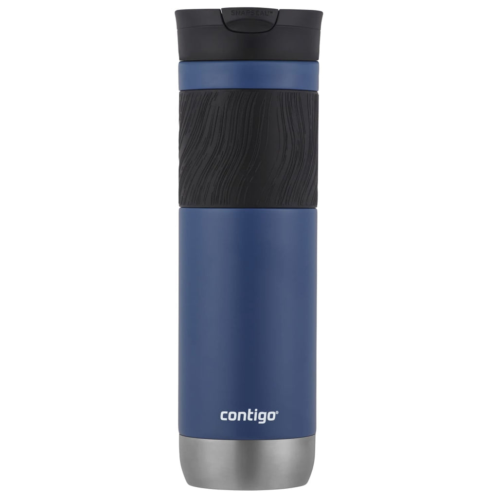 Contigo Byron 2.0 Stainless Steel Travel Mug with SNAPSEAL Lid and Grip in Black, 24 fl oz. - 6Q2C