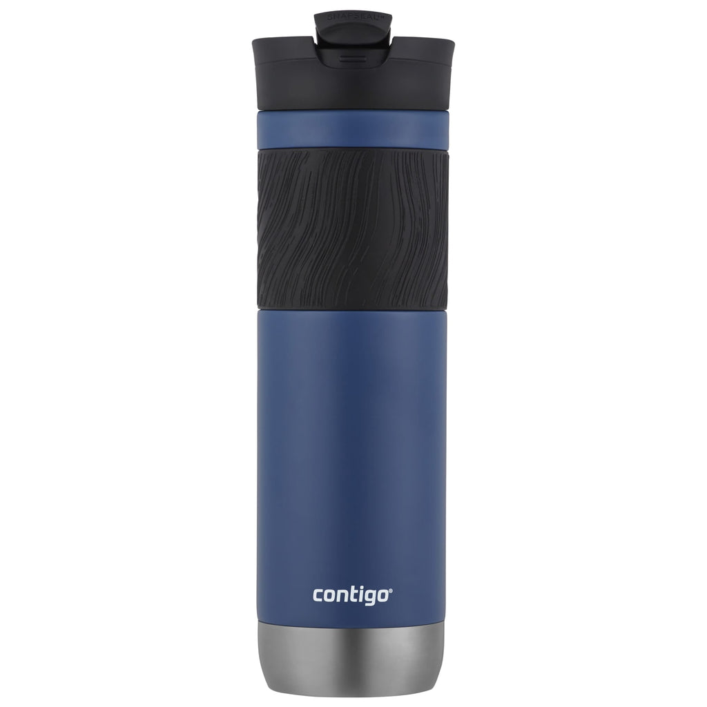 Contigo Byron 2.0 Stainless Steel Travel Mug with SNAPSEAL Lid and Grip in Black, 24 fl oz. - 6Q2C