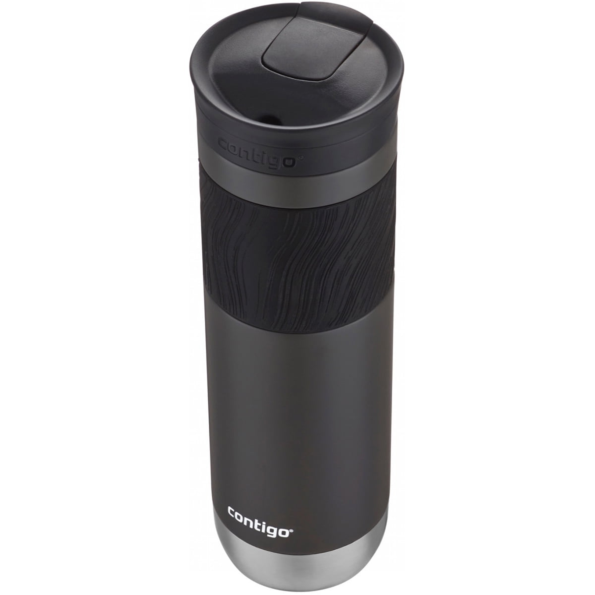 Contigo Byron 2.0 Stainless Steel Travel Mug with SNAPSEAL Lid and Grip in Black, 24 fl oz. - 6Q2C