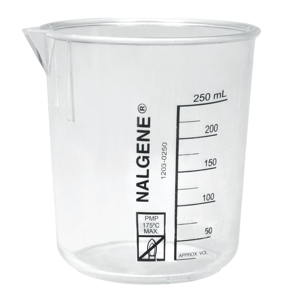 Nalgene Griffin Beaker, Low Form, Polymethylpentene, 250 Ml - BVAW