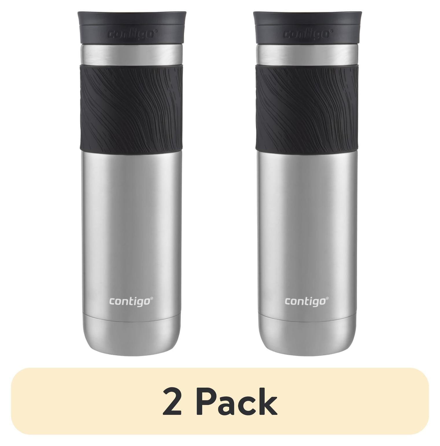 Contigo Byron 2.0 Stainless Steel Travel Mug with SNAPSEAL Lid and Grip in Black, 24 fl oz. - 6Q2C