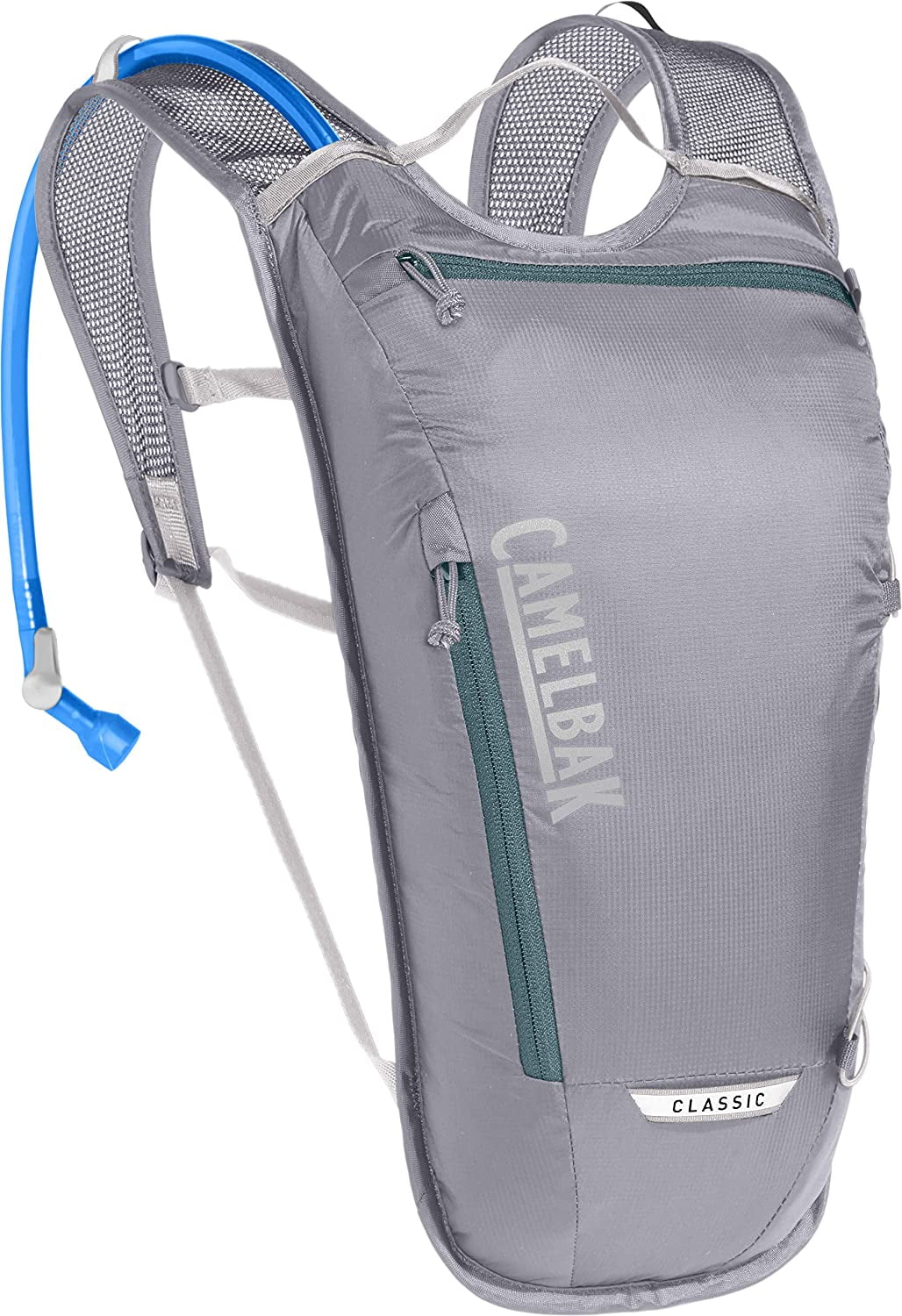 CamelBak Classic Light Bike Hydration Pack 70oz, Gunmetal/Hydro - RQUV