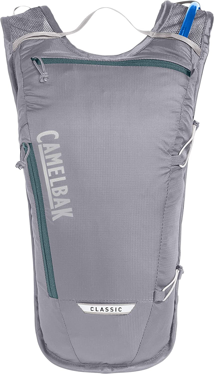 CamelBak Classic Light Bike Hydration Pack 70oz, Gunmetal/Hydro - RQUV
