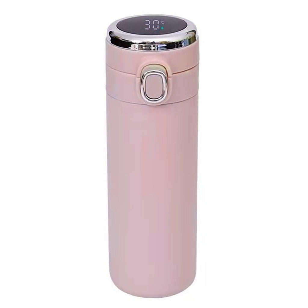 Stainless Steel Insulation Cup Cute Mini Portable Children Student Water Bottle Coffee Travel Mug LED Temperature Display Double Walled Vacuum Long Lasting Insulation - G4N6