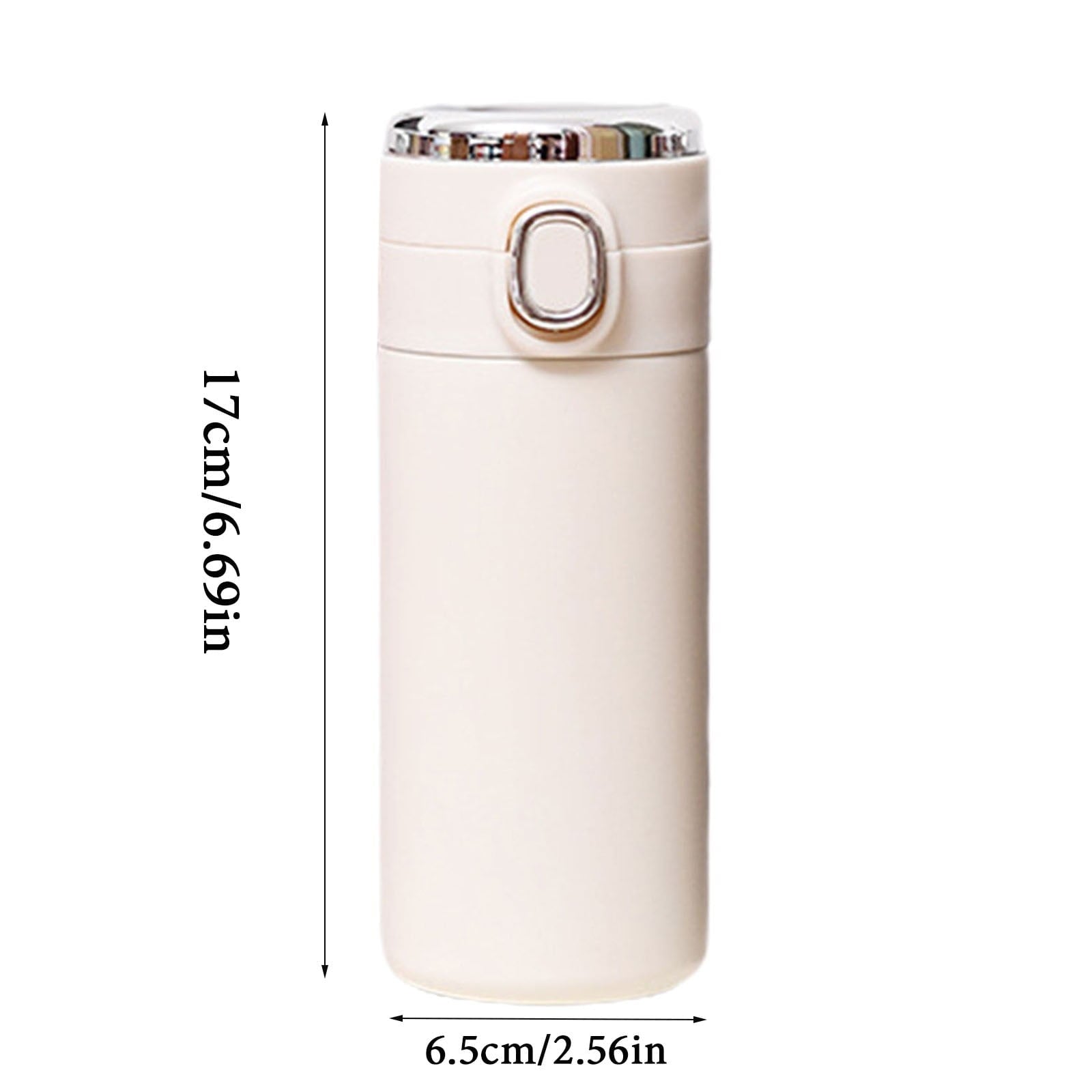 Stainless Steel Insulation Cup Cute Mini Portable Children Student Water Bottle Coffee Travel Mug LED Temperature Display Double Walled Vacuum Long Lasting Insulation - G4N6