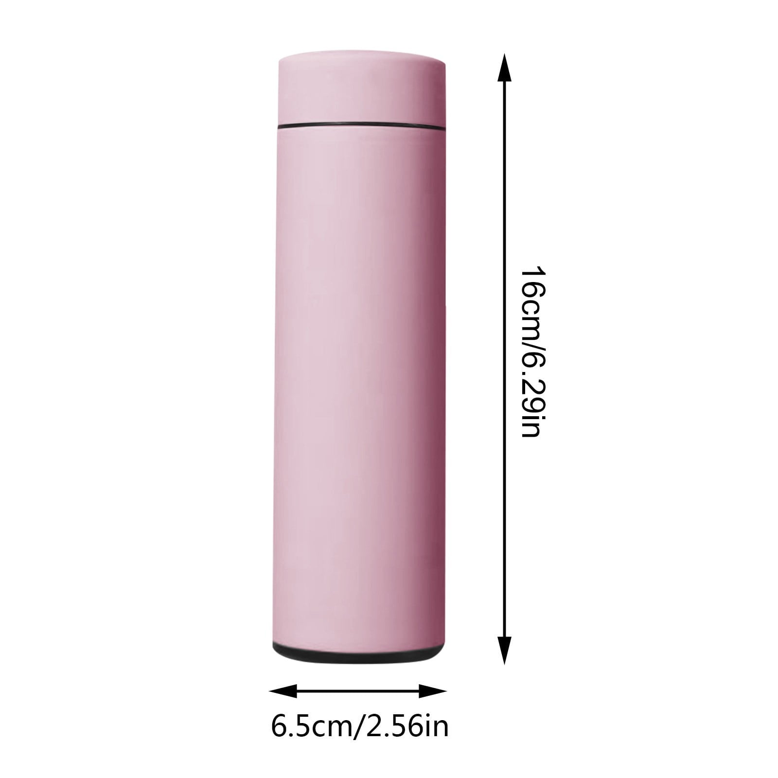 Stainless Steel Insulation Cup Cute Mini Portable Children Student Water Bottle Coffee Travel Mug LED Temperature Display Double Walled Vacuum Long Lasting Insulation - G4N6
