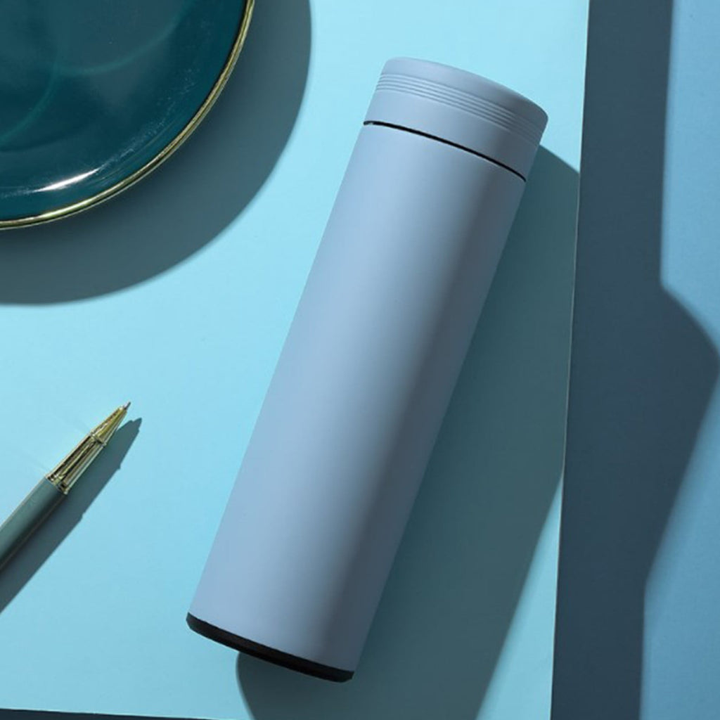 Stainless Steel Insulation Cup Cute Mini Portable Children Student Water Bottle Coffee Travel Mug LED Temperature Display Double Walled Vacuum Long Lasting Insulation - G4N6