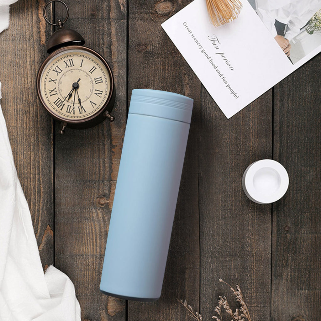 Stainless Steel Insulation Cup Cute Mini Portable Children Student Water Bottle Coffee Travel Mug LED Temperature Display Double Walled Vacuum Long Lasting Insulation - G4N6