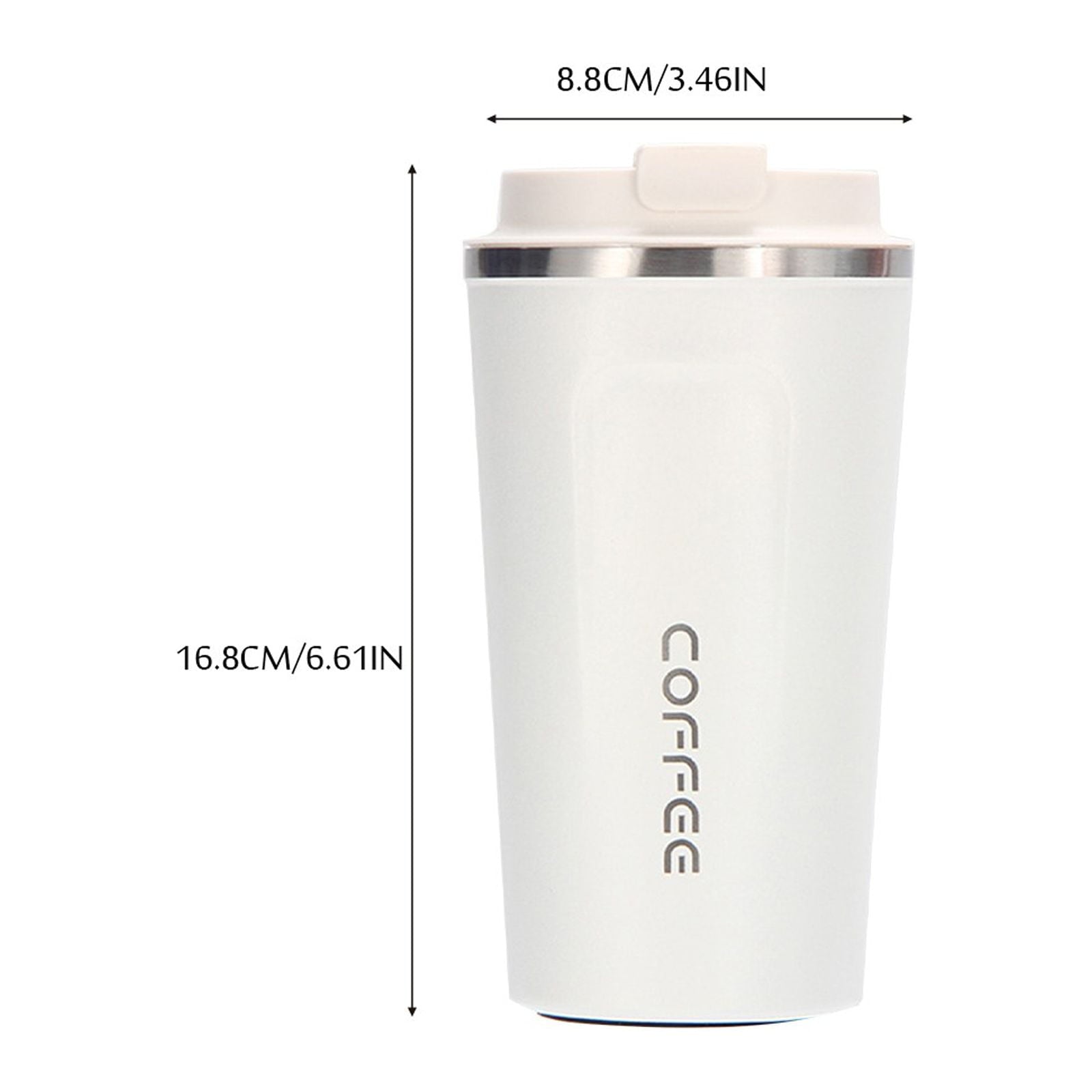 Stainless Steel Insulation Cup Cute Mini Portable Children Student Water Bottle Coffee Travel Mug LED Temperature Display Double Walled Vacuum Long Lasting Insulation - G4N6