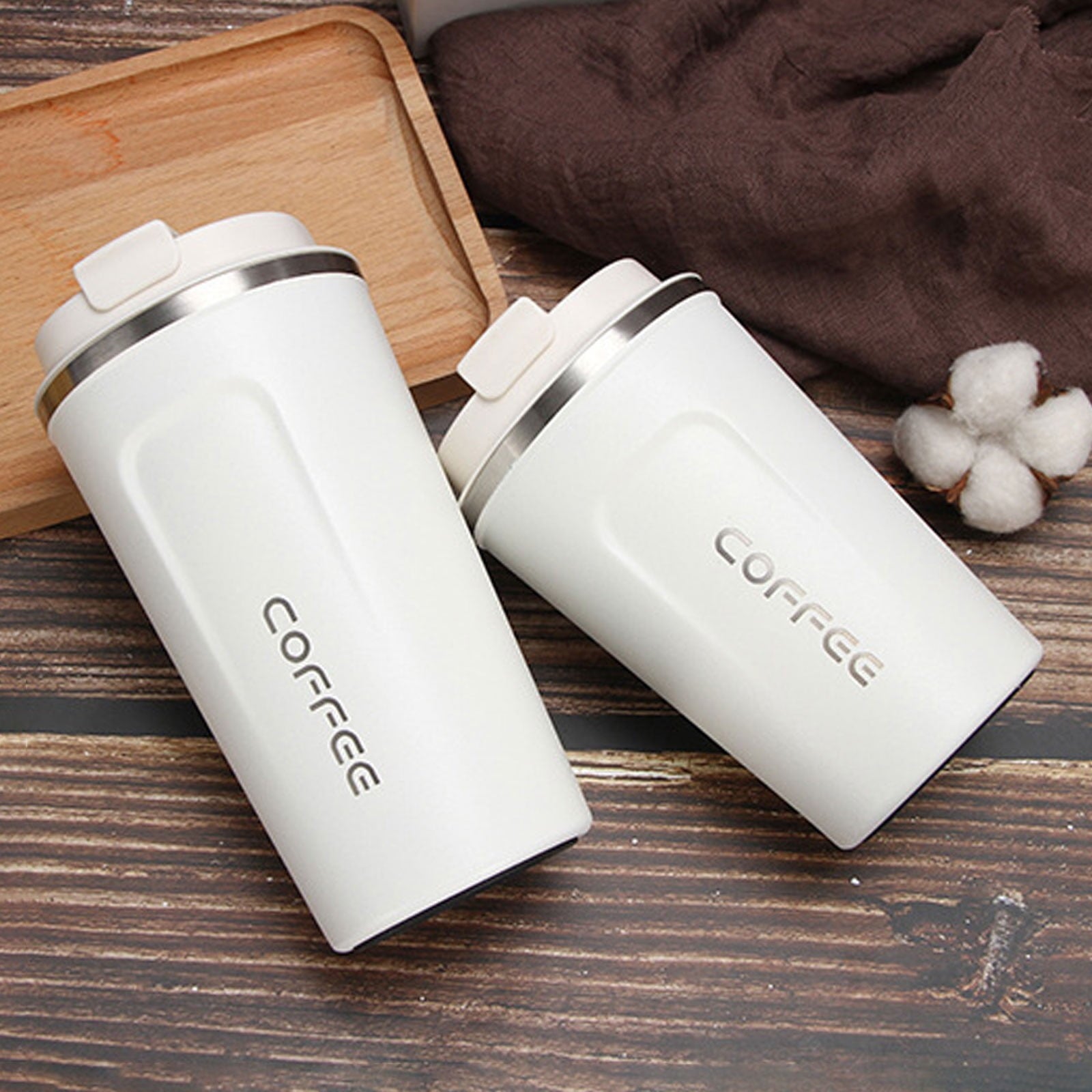 Stainless Steel Insulation Cup Cute Mini Portable Children Student Water Bottle Coffee Travel Mug LED Temperature Display Double Walled Vacuum Long Lasting Insulation - G4N6