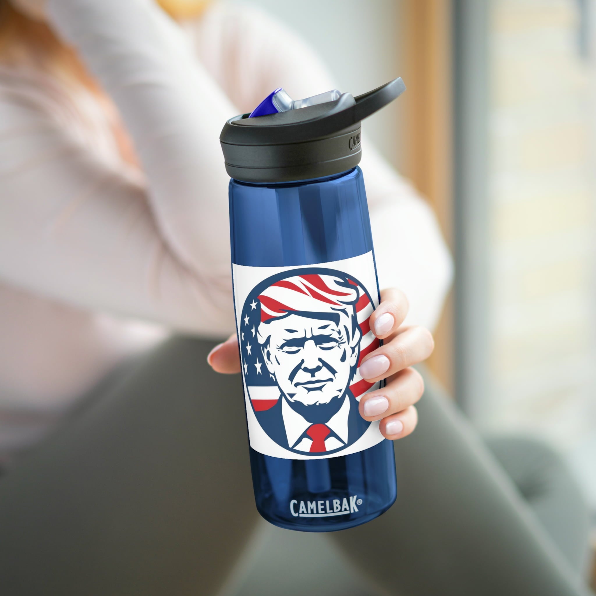 Limited Edition TRUMP 2024 CamelBak Eddy®  Water Bottle, 20oz\25oz - QC1G