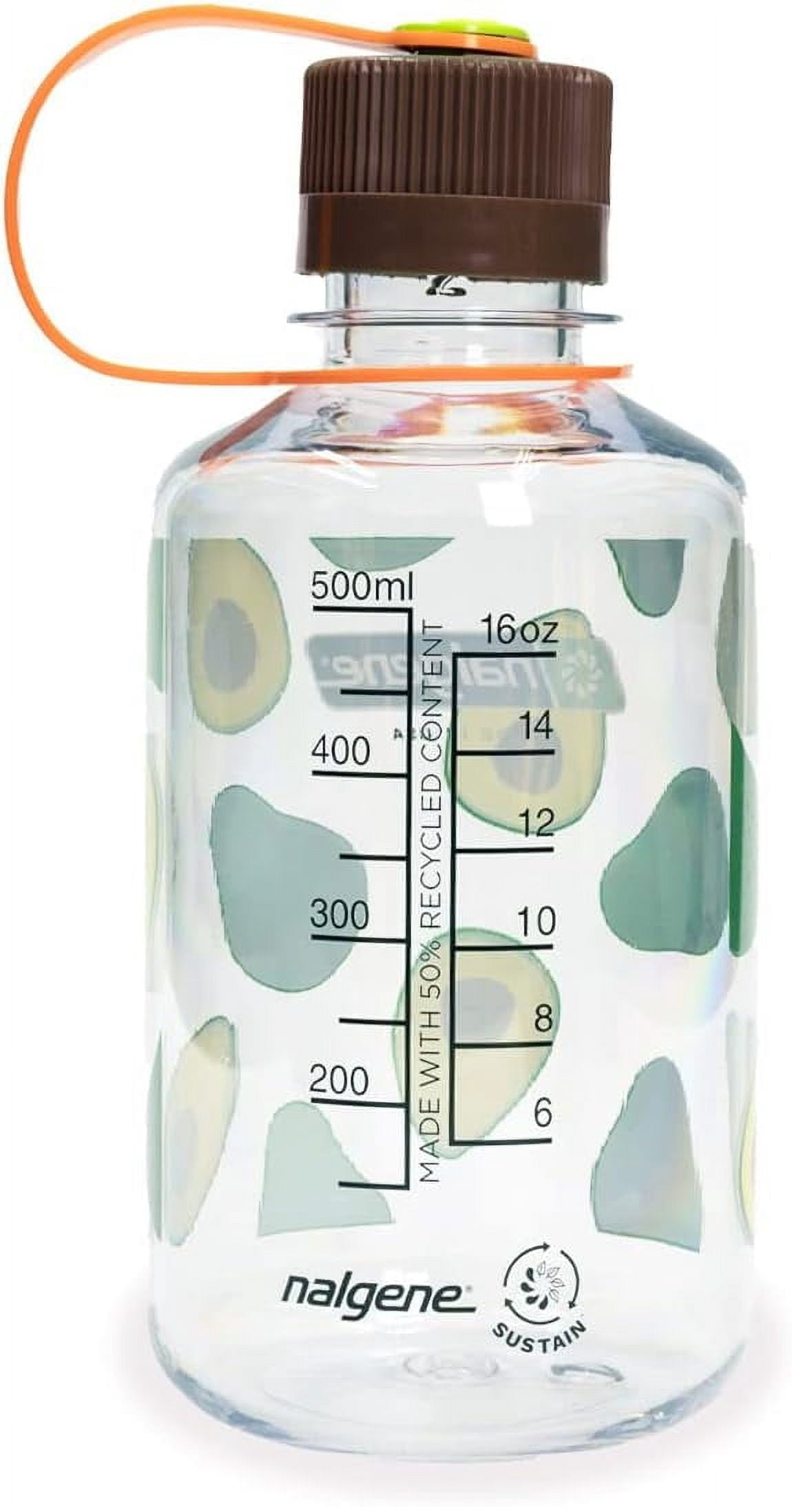 Nalgene Sustain 16 oz. Narrow Mouth Water Bottle - Cornflower Blue - NR6Z