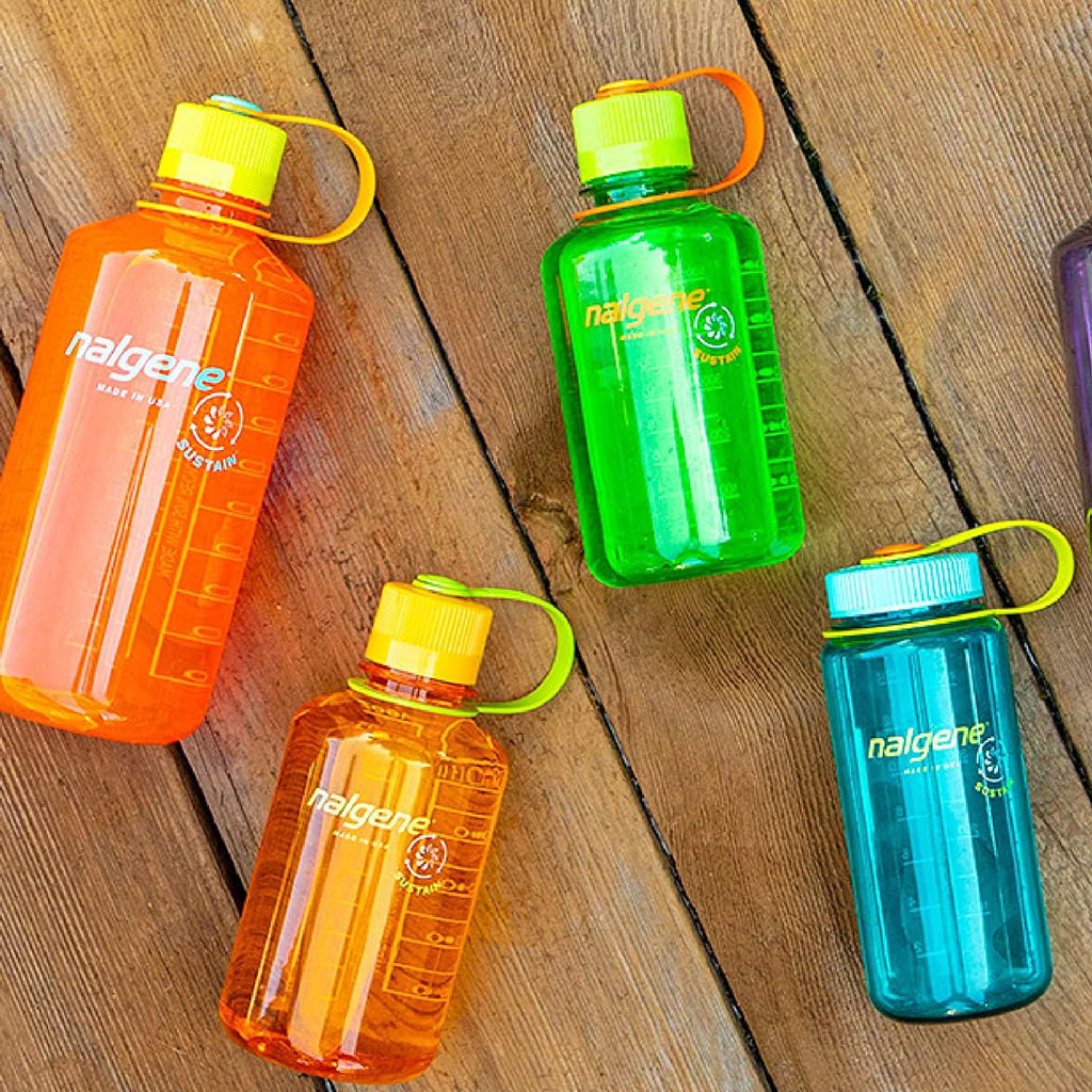 Nalgene Sustain 16 oz. Narrow Mouth Water Bottle - Cornflower Blue - NR6Z