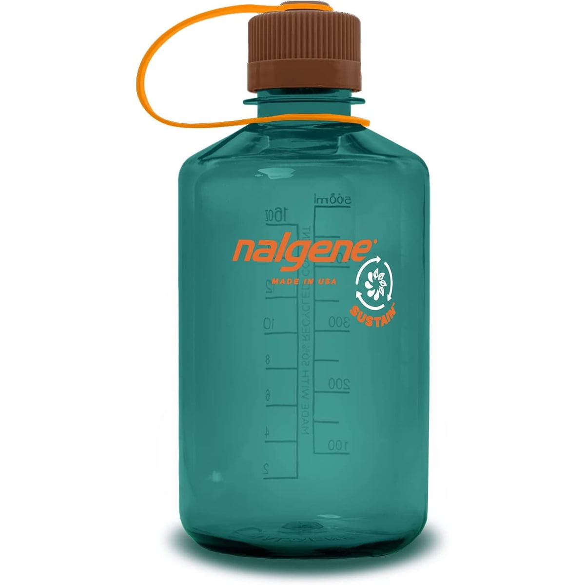 Nalgene Sustain 16 oz. Narrow Mouth Water Bottle - Cornflower Blue - NR6Z