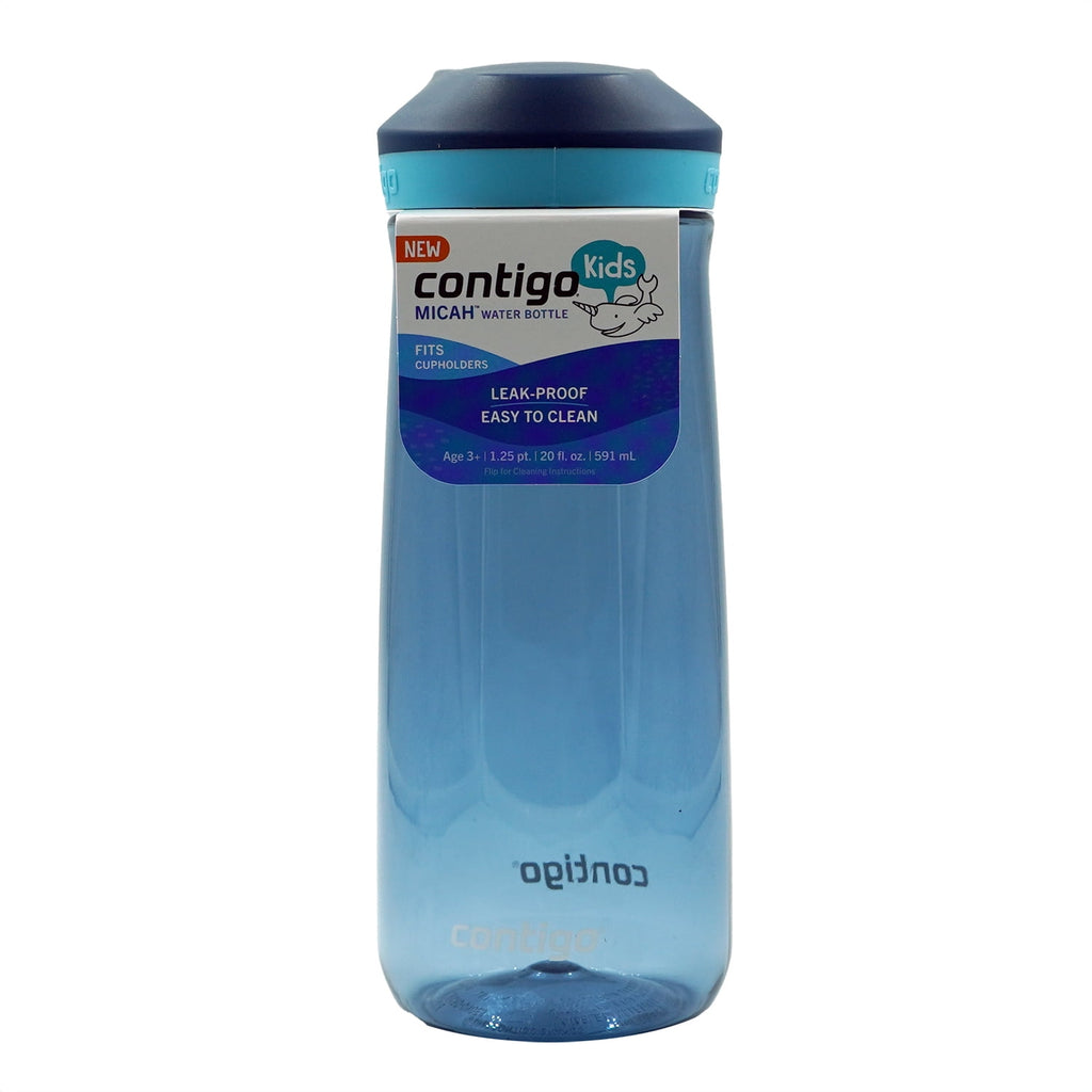 Contigo Kid's 20 oz. Micah Water Bottle w/ Simple Lid - Pineapple/Cool Lime - RLY3