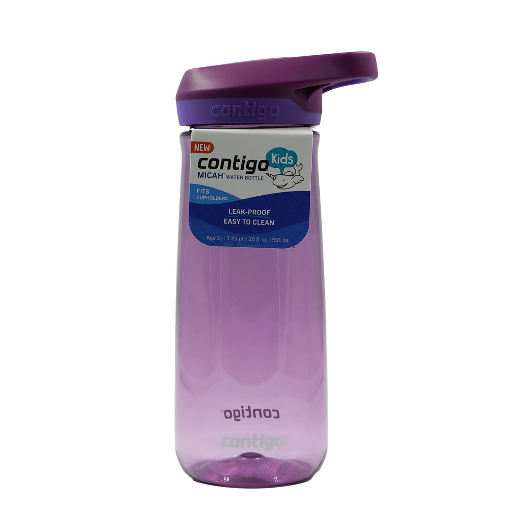 Contigo Kid's 20 oz. Micah Water Bottle w/ Simple Lid - Pineapple/Cool Lime - RLY3