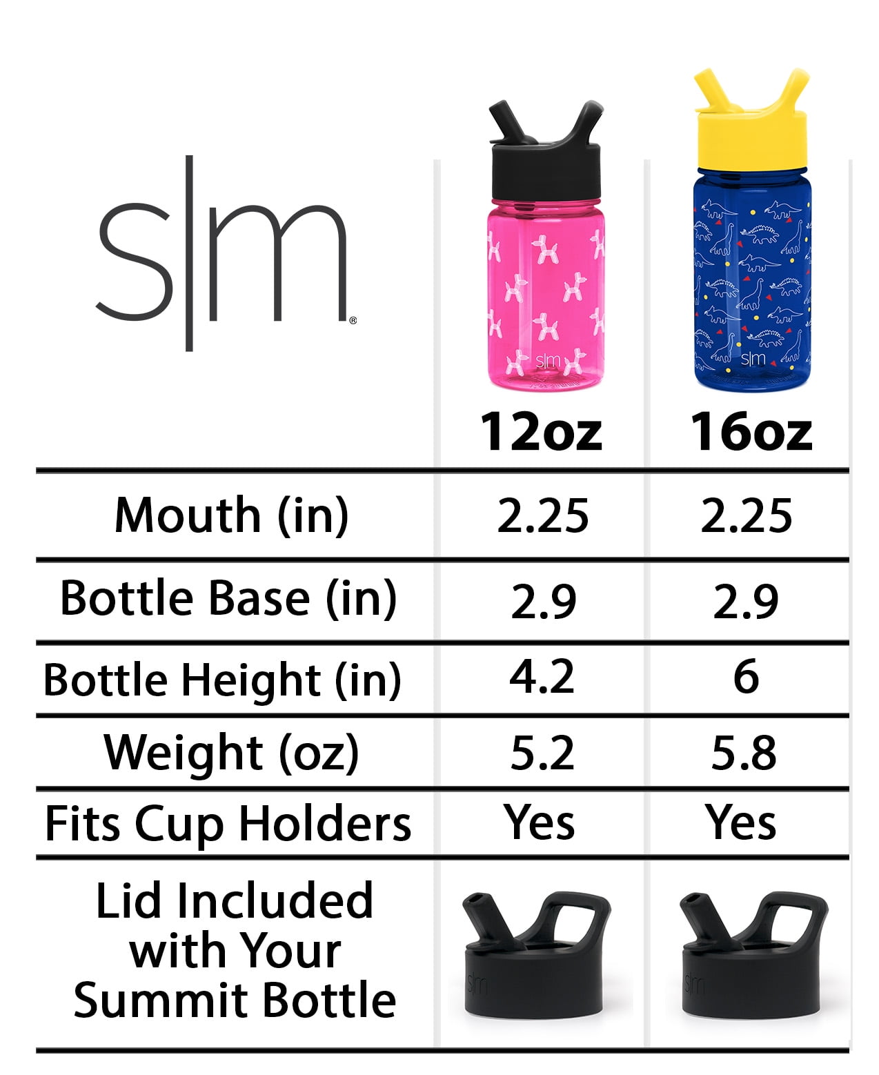 Simple Modern Disney 12oz Summit Kids Tritan Water Bottle with Straw Lid for Toddler - Dishwasher Safe Travel Tumbler - Disney: Mickey Retro - QK53