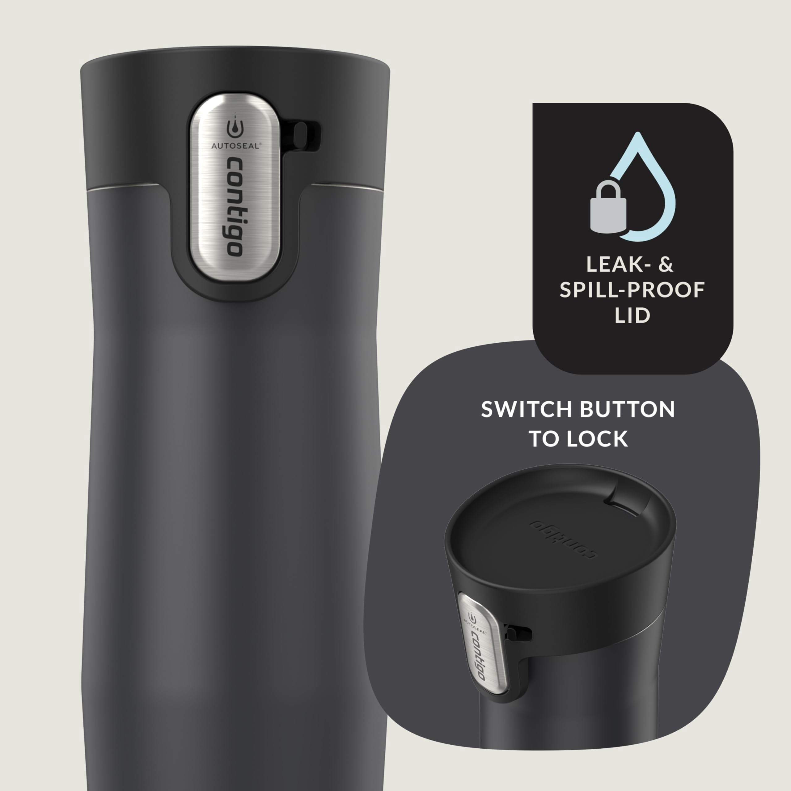 Autoseal West Loop Vacuum-insulated Stainless Steel Travel Mug With Easy-clean Lid 20 Oz Sake - 8PPP