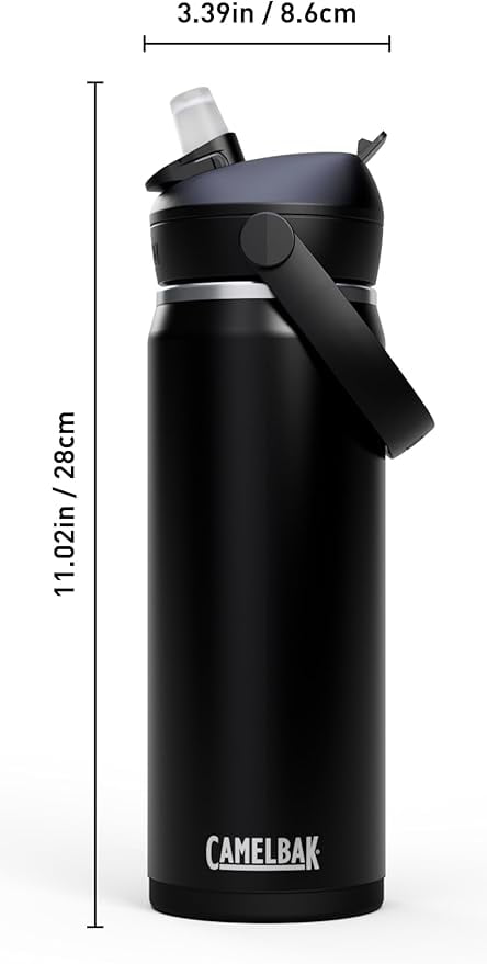 CamelBak Thrive™ Flip Straw Insulated Stainless Steel Water Bottle, 20oz, Moss - Z2ZB