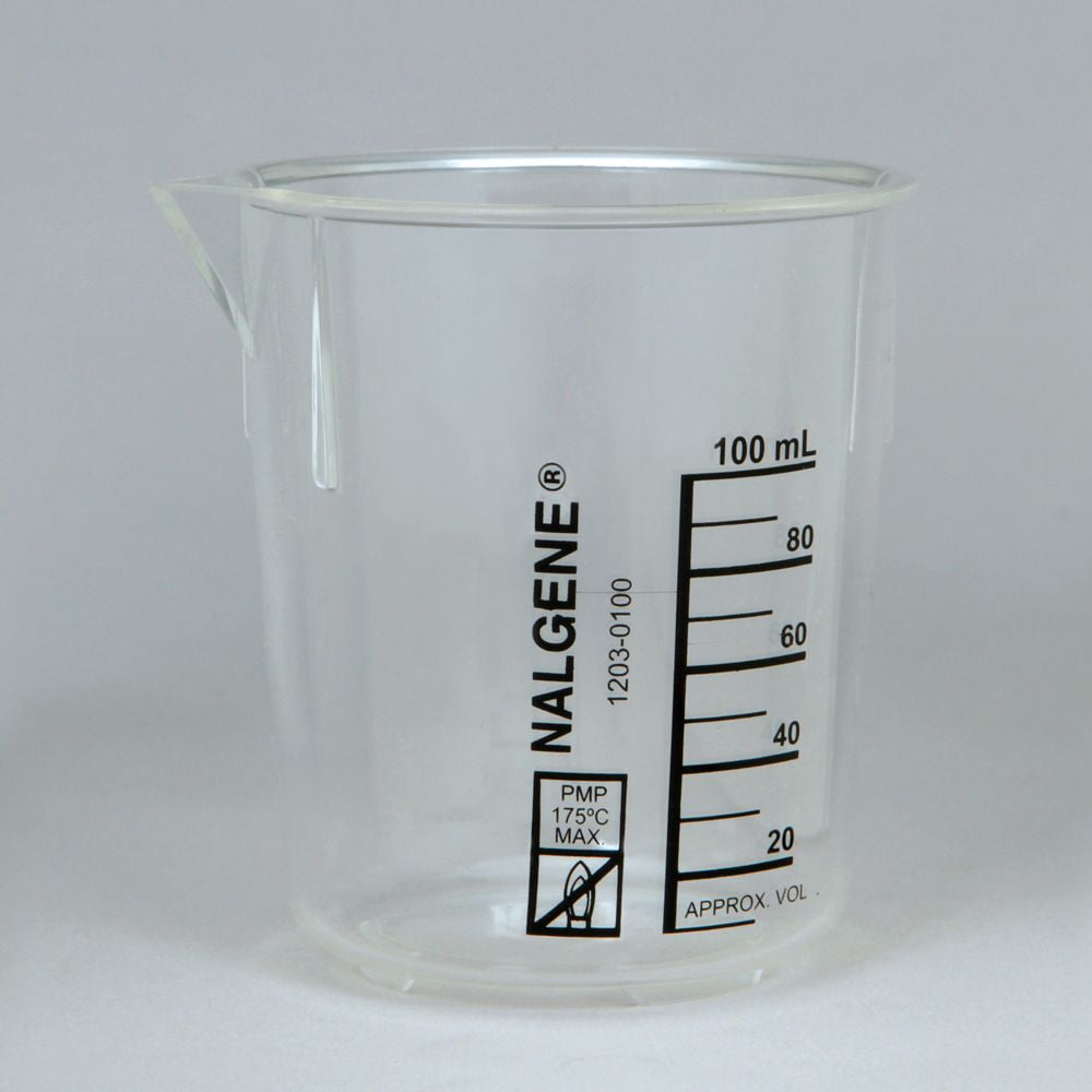 Nalgene Griffin Beaker, Low Form, Polymethylpentene, 100 Ml - 0S9W