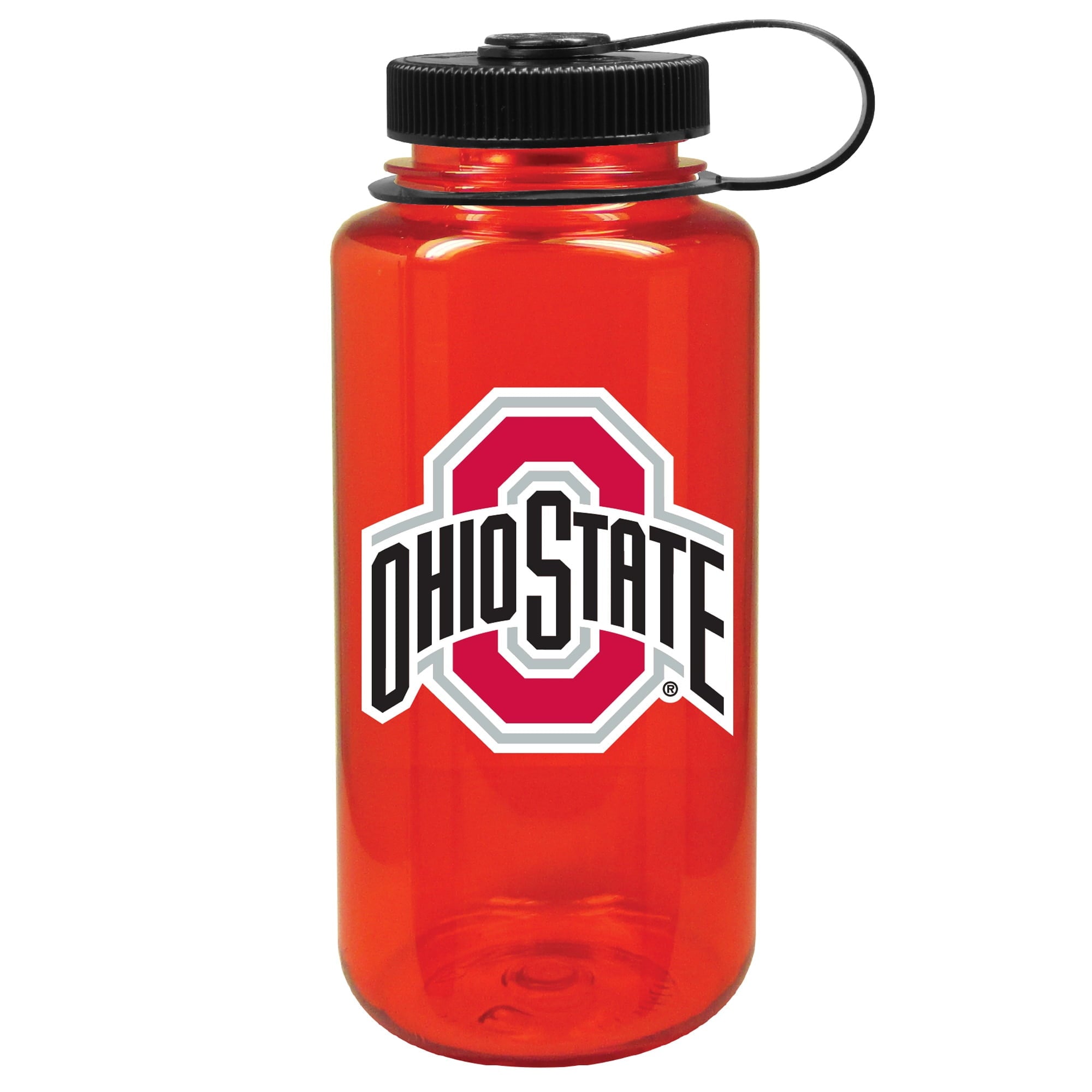 Scarlet Ohio State Buckeyes 32oz. Nalgene Sustainable Wide Mouth Water Bottle - YDIS