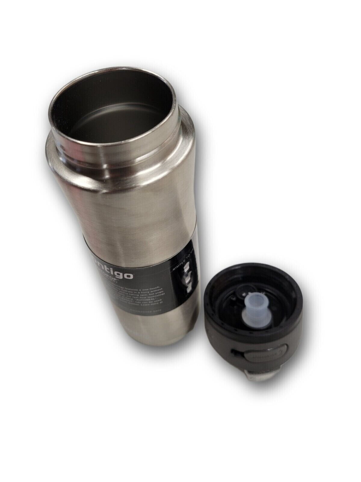 Contigo 20 oz. Jackson Chill 2.0 Water Bottle - Stainless Steel w/Licorice - DKTX