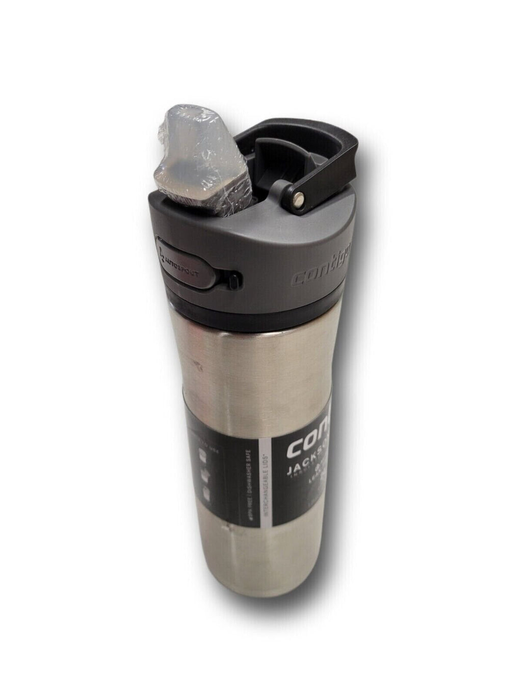 Contigo 20 oz. Jackson Chill 2.0 Water Bottle - Stainless Steel w/Licorice - DKTX