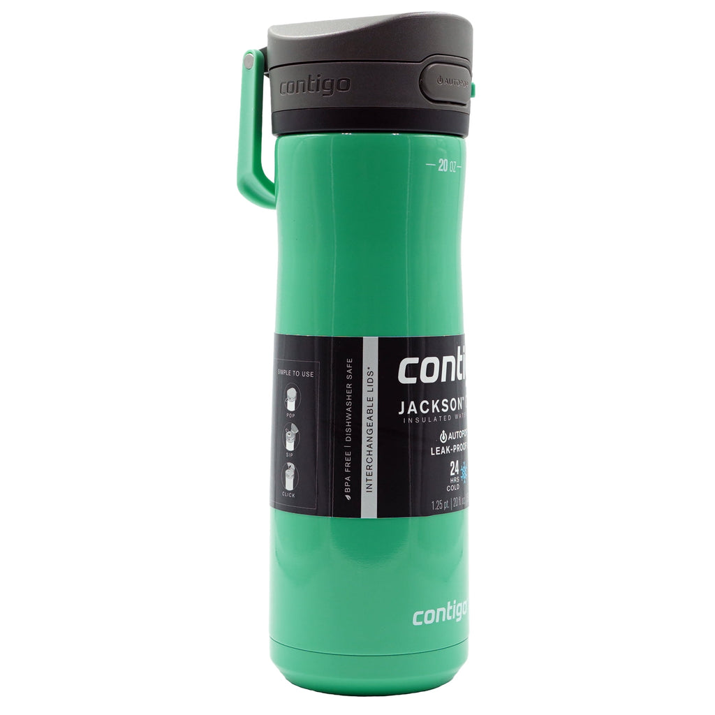 Contigo 20 oz. Jackson Chill 2.0 Water Bottle - Stainless Steel w/Licorice - DKTX