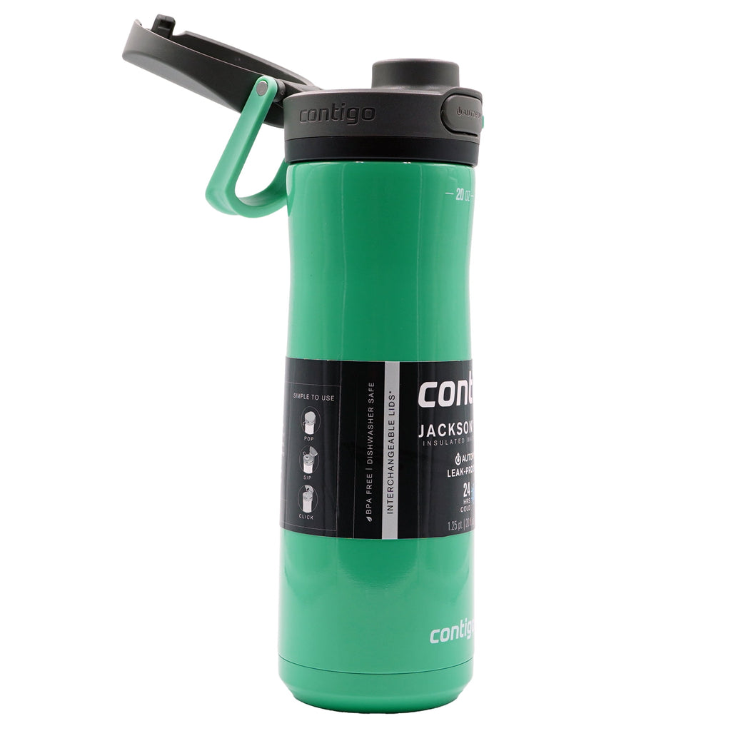 Contigo 20 oz. Jackson Chill 2.0 Water Bottle - Stainless Steel w/Licorice - DKTX