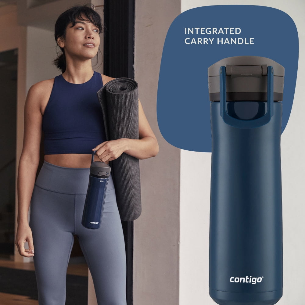 Contigo 20 oz. Jackson Chill 2.0 Water Bottle - Stainless Steel w/Licorice - DKTX
